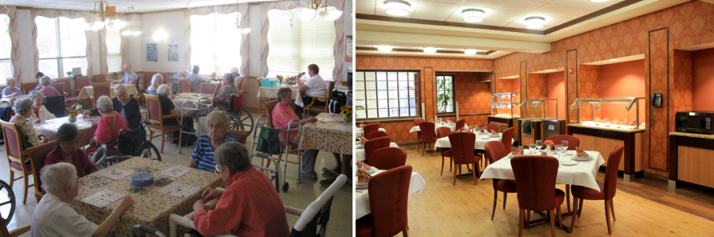 Before and after renovation